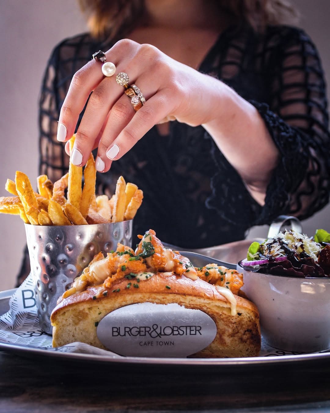 JBE products at Burger & Lobster SA